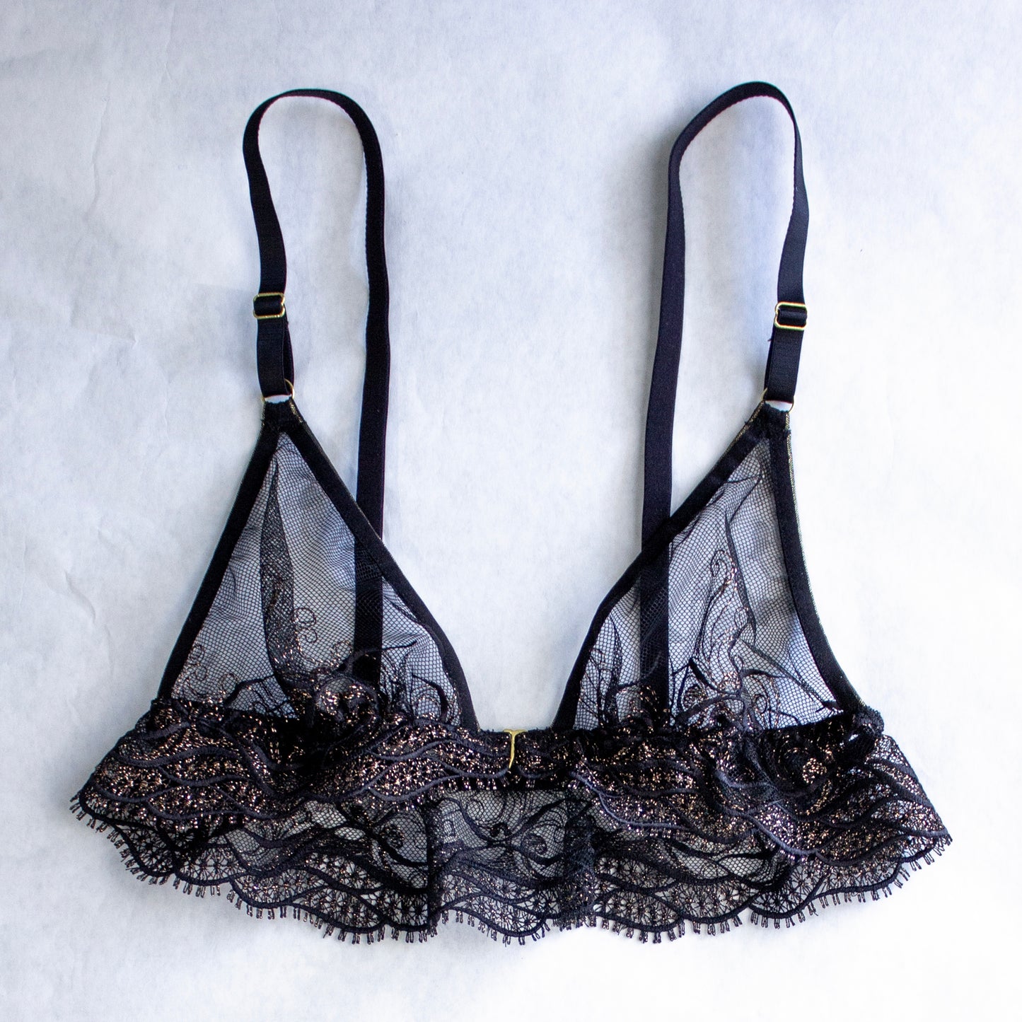 'Shadow' Lace Bralette